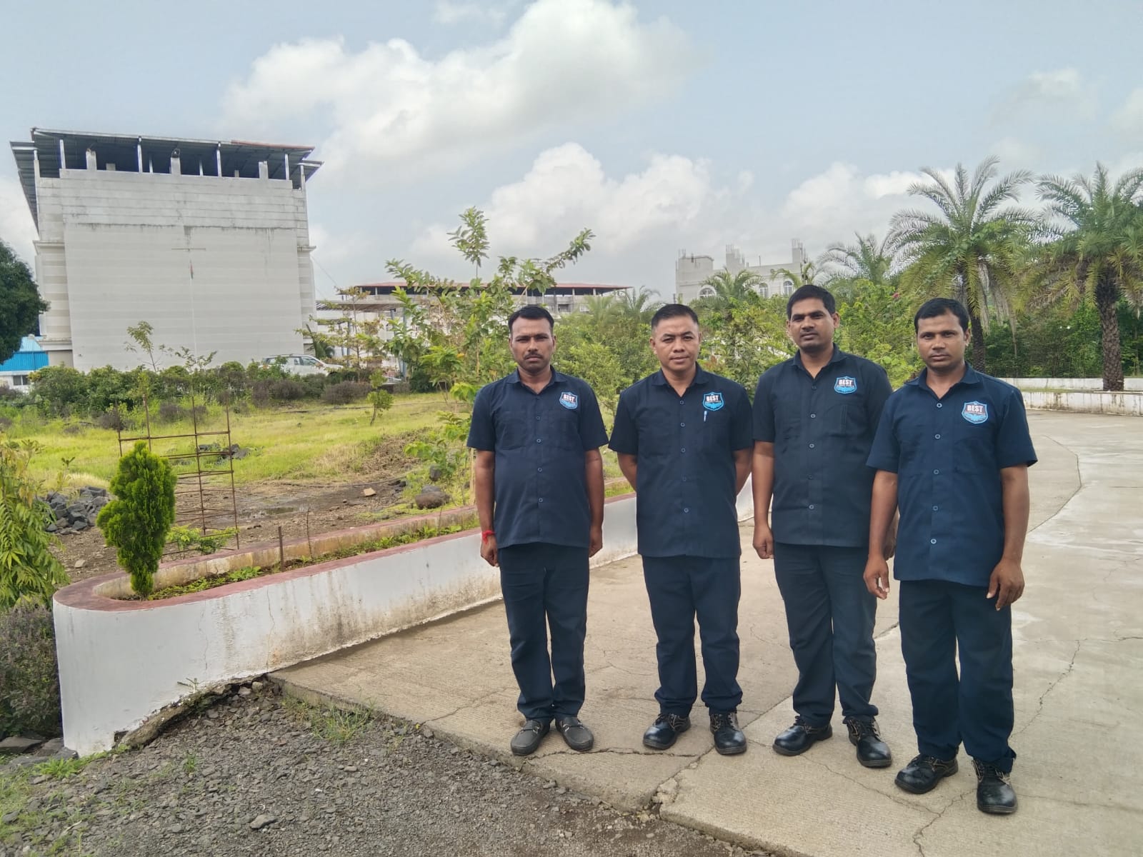 Best Guard Force team at a client site