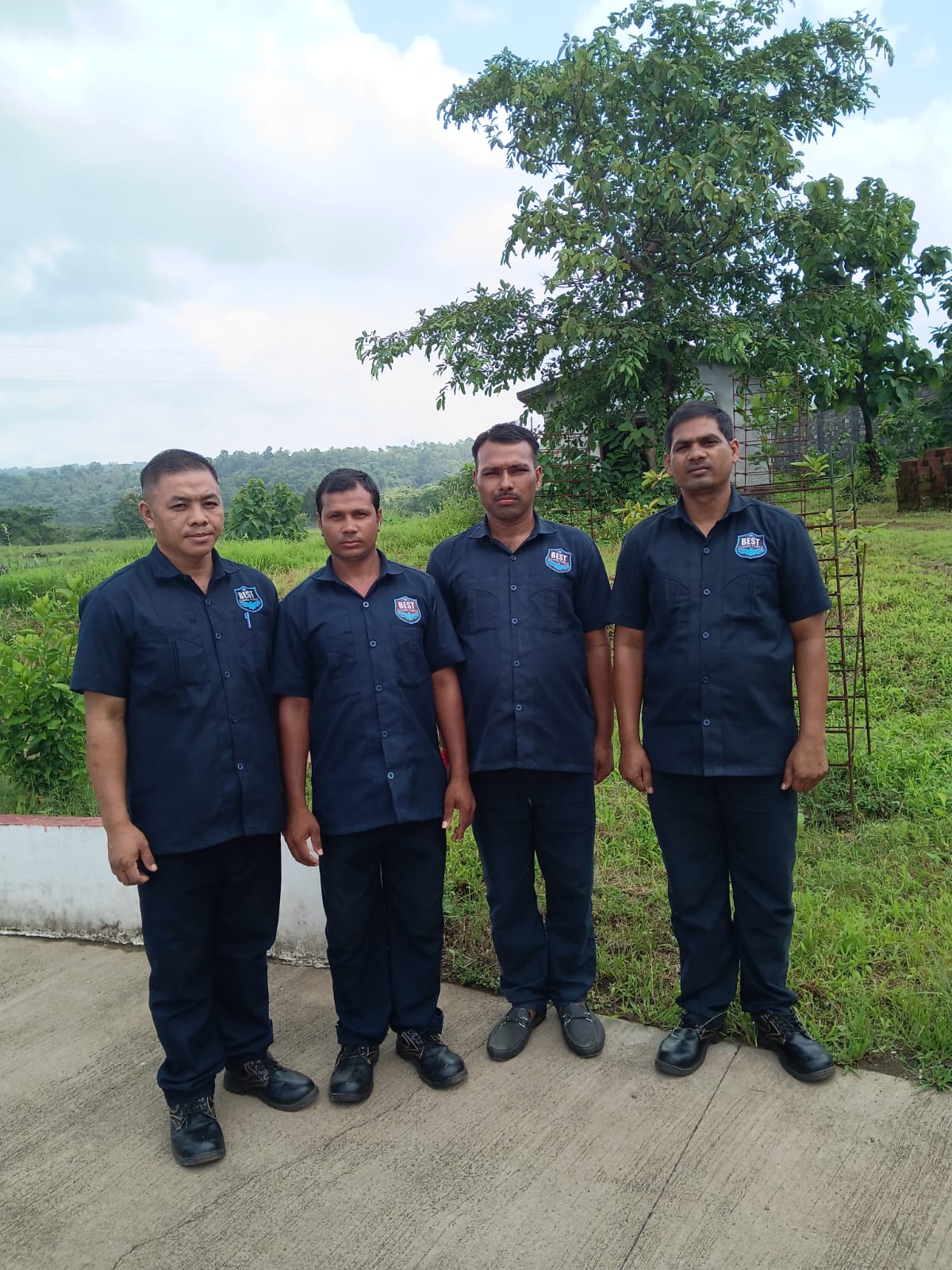 Shift relief team reporting for duty