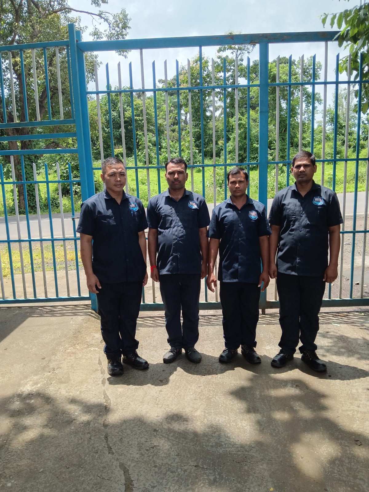 Best Guard Force team at a client site