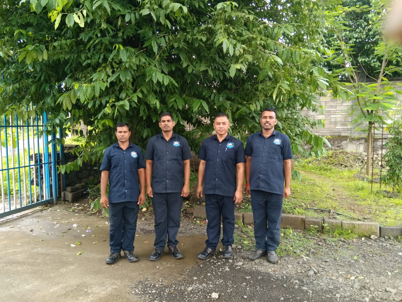 Supervisory officer with the security team